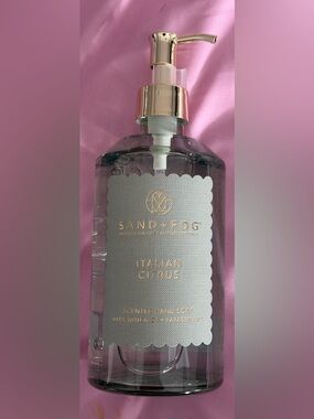✨New✨ Sand + Fog- Italian Citrus Hand Soap (464mL glass bottle)